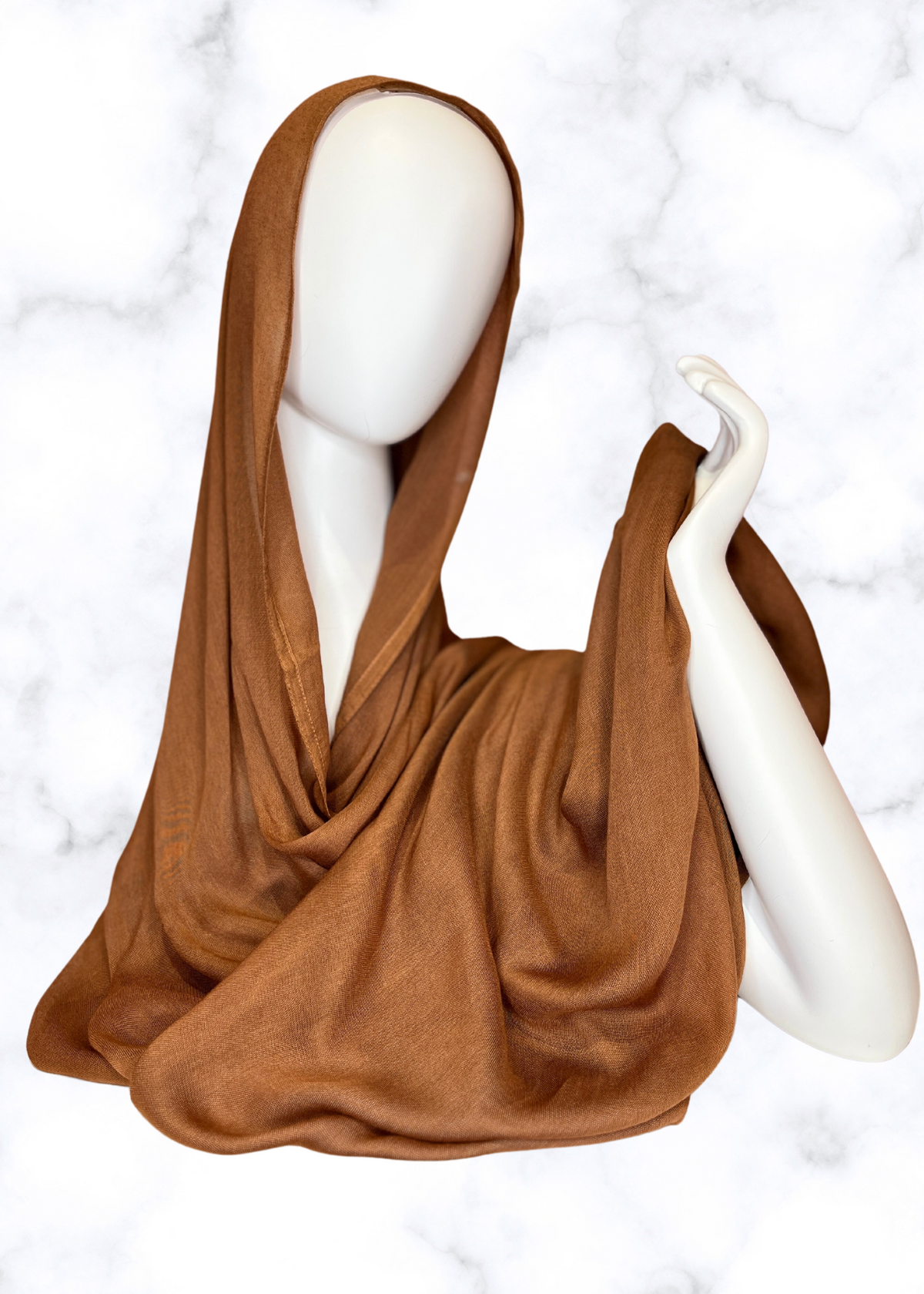 Pecan- XL Cotton Modal Hijabs