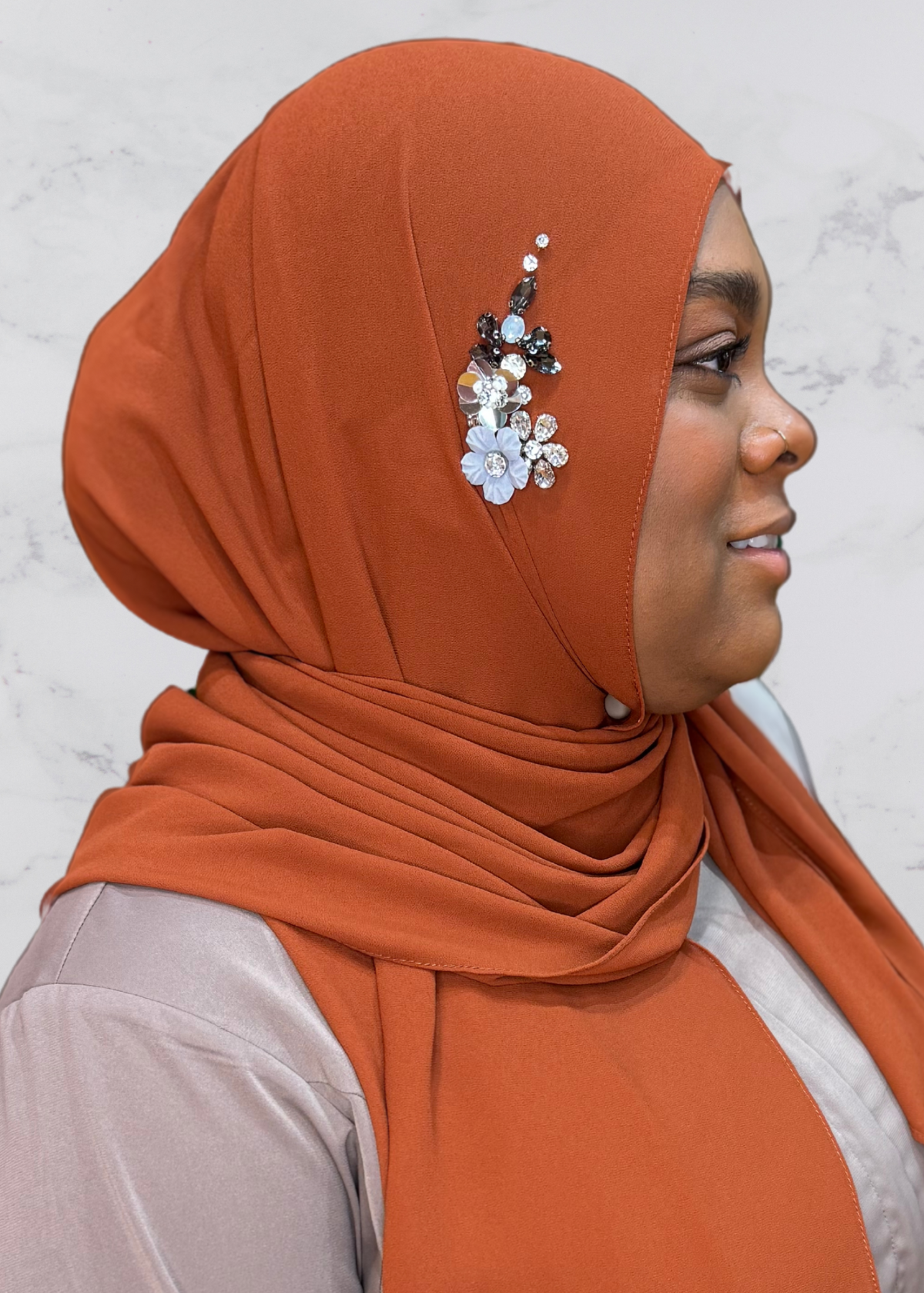 Spice - Dragonfly Encrusted Hijab