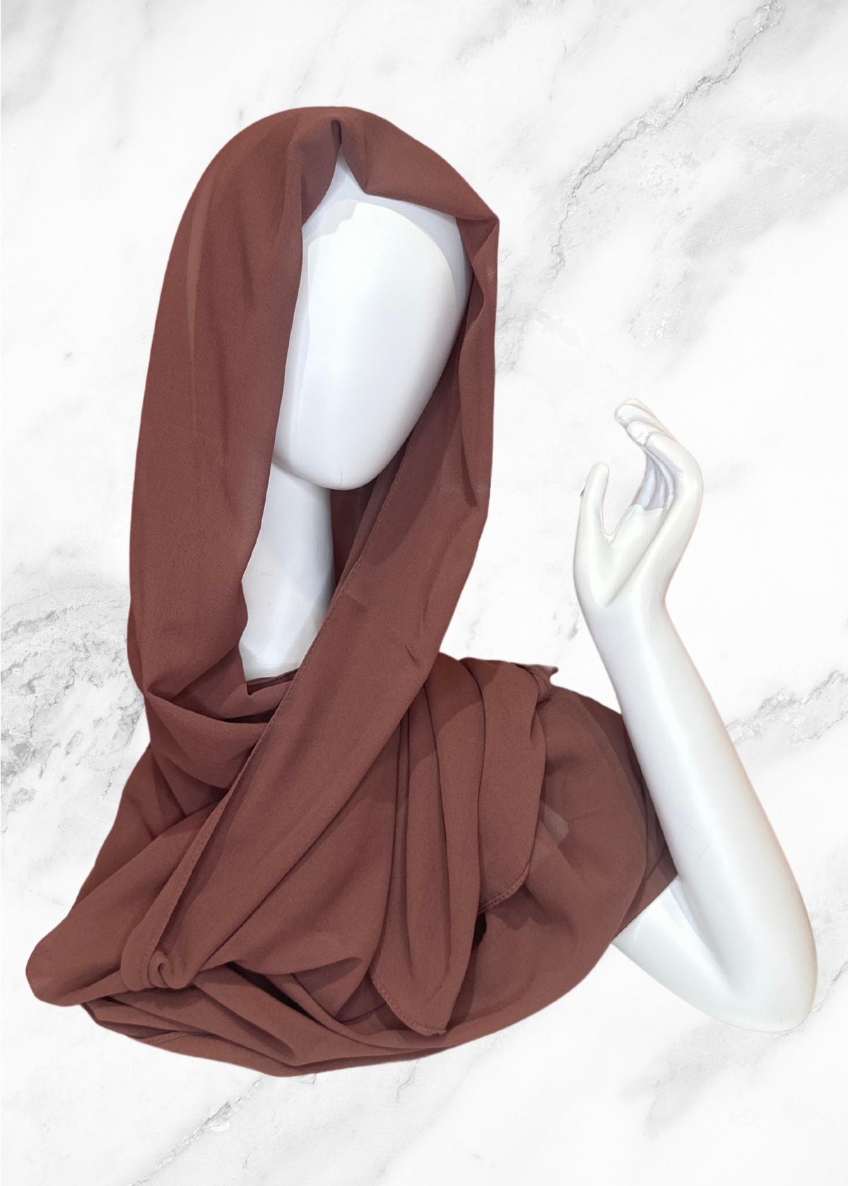 Rouge - XL Premium Chiffon Hijab