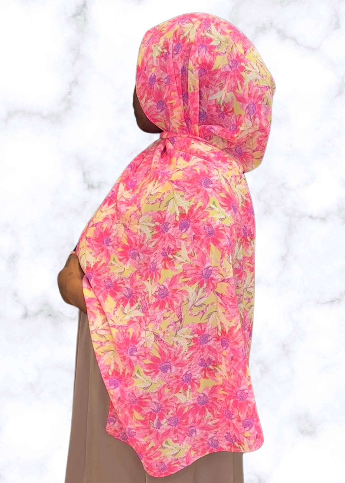 Hot Girl Summer - Chiffon Printed Hijab