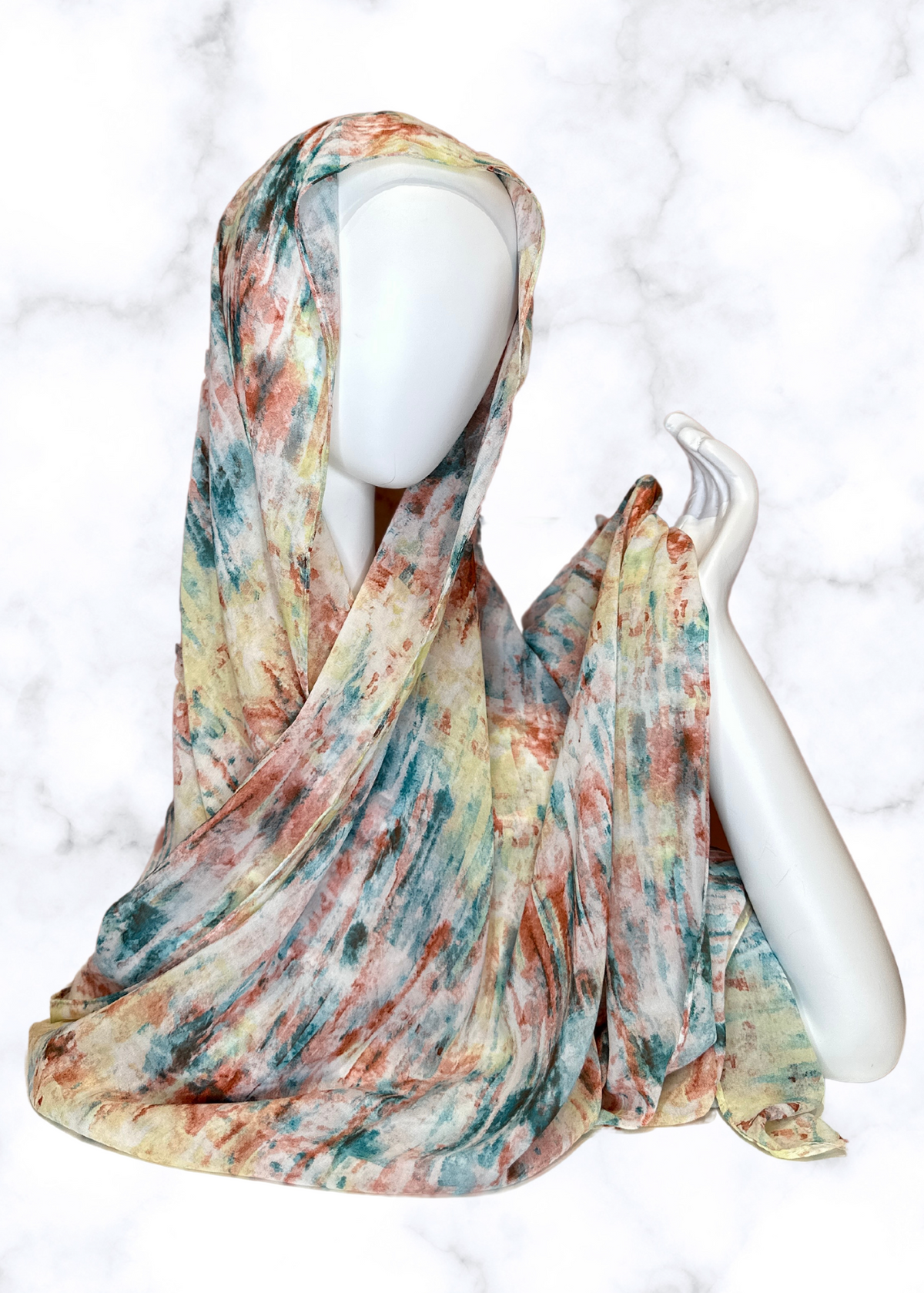 Indian Summer - Chiffon Printed Hijab