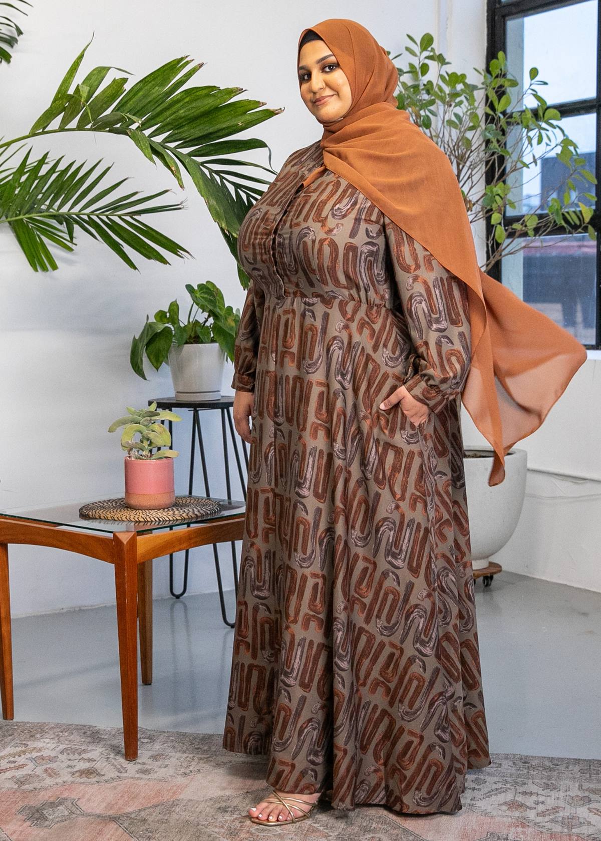 Plus size 2025 hijab clothing
