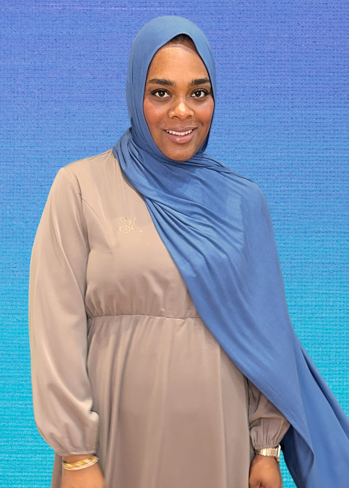 Denim Blue - XL Jersey Knit Hijab