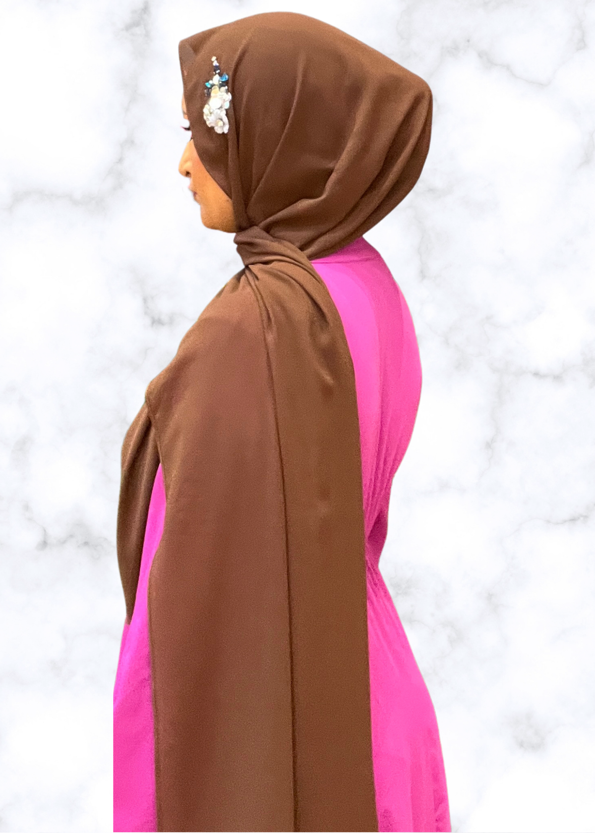 Hickory  - Dragonfly Encrusted Hijab
