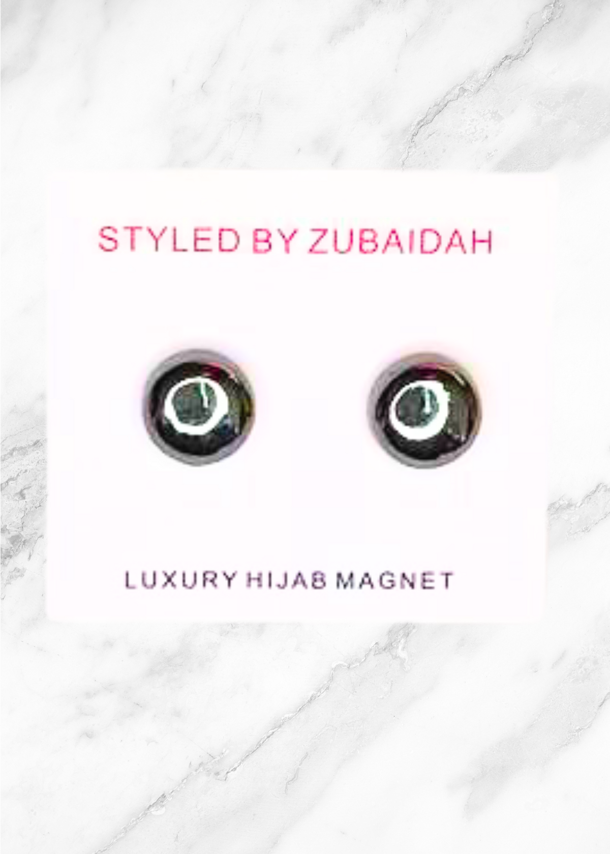 Hijab Magnets - Gunmetal – Styled by Zubaidah