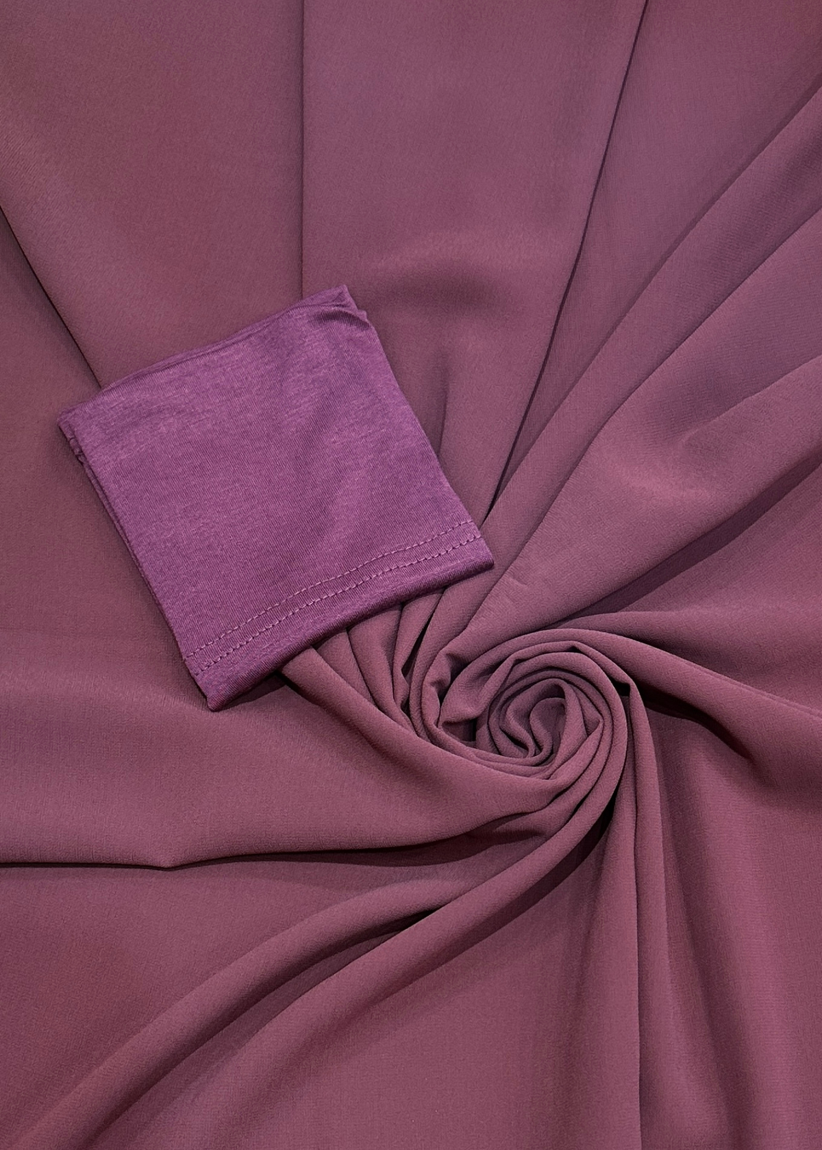 Rosewood - Matching Chiffon Hijab Set