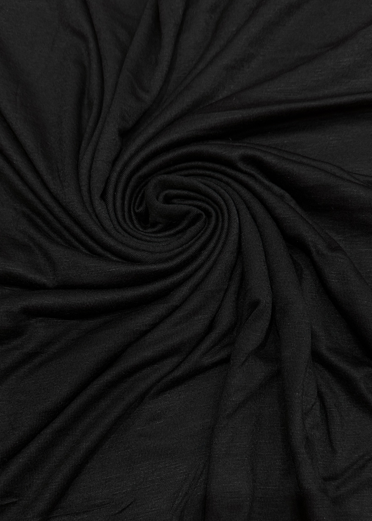 Black - XL Jersey Knit Hijab
