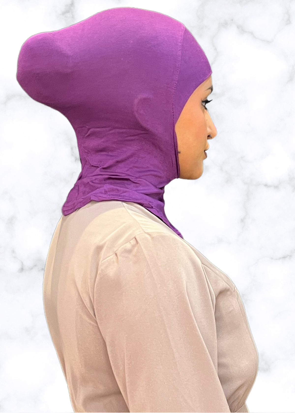 Violet - Jersey Ninja Under Cap
