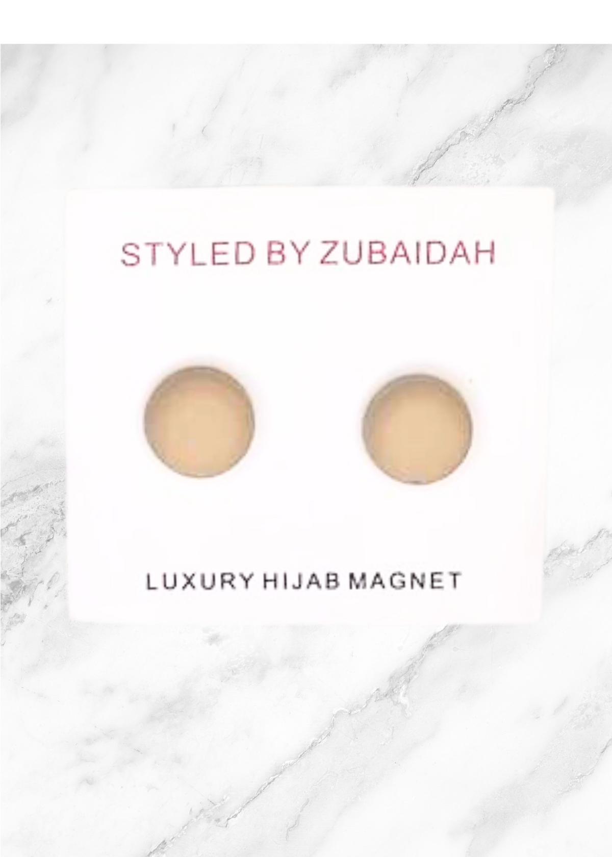 Hijab Magnets - Matte Nude