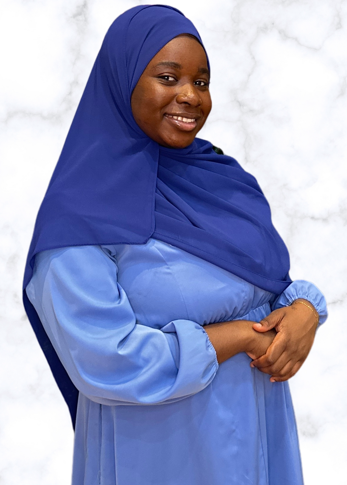 Indigo - XL Premium Chiffon Hijab