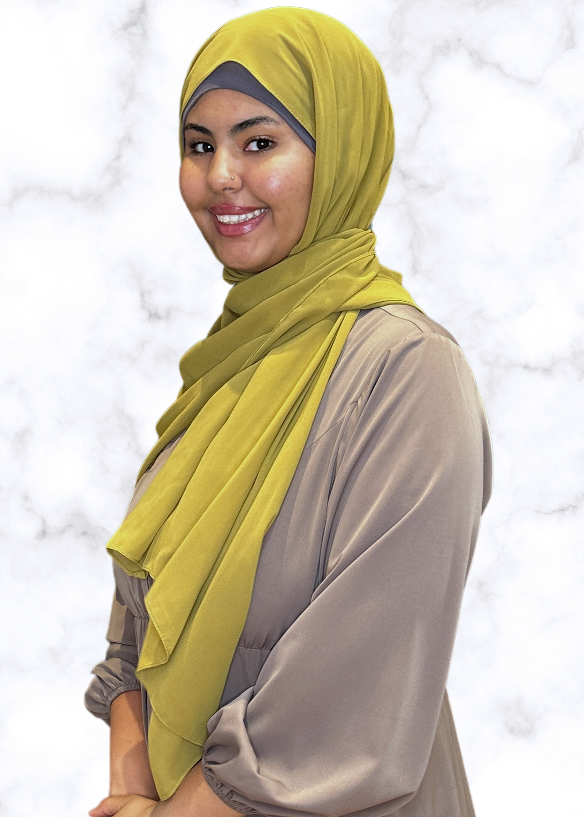 Curry - XL Premium Chiffon Hijab