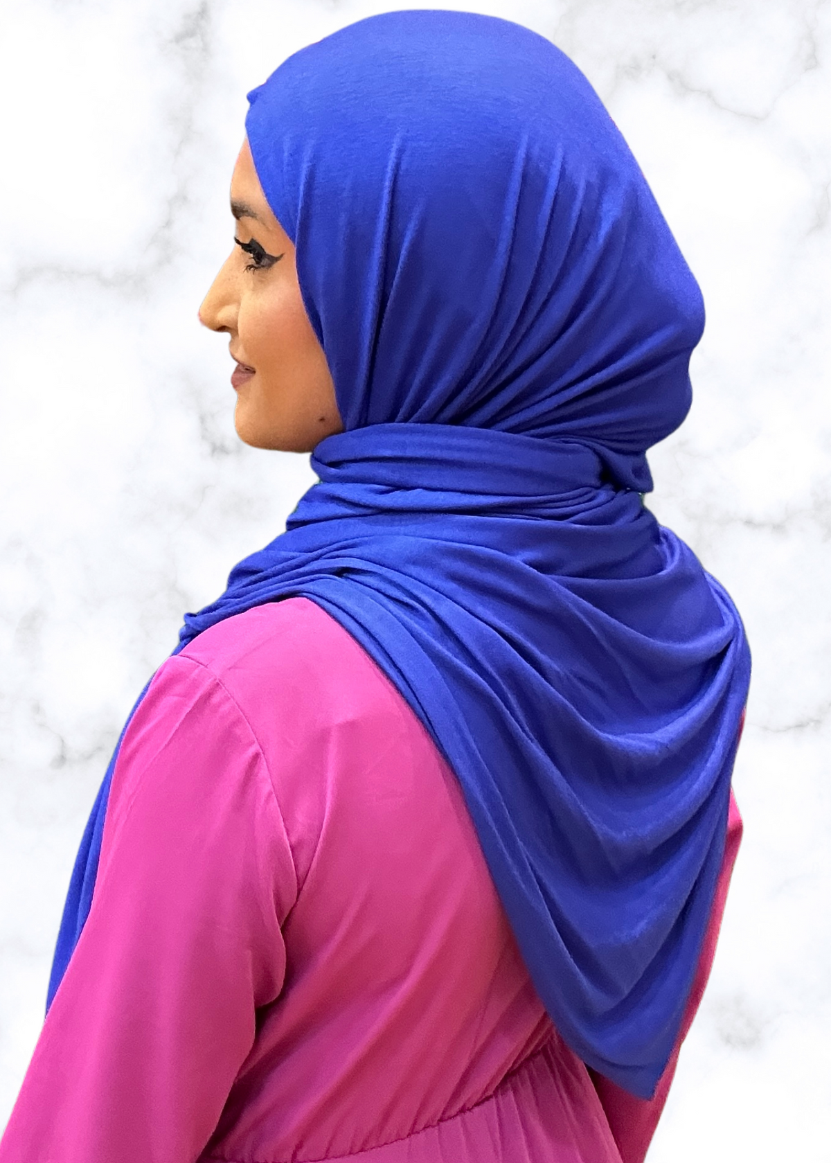 Cobalt - XL Jersey Knit Hijab