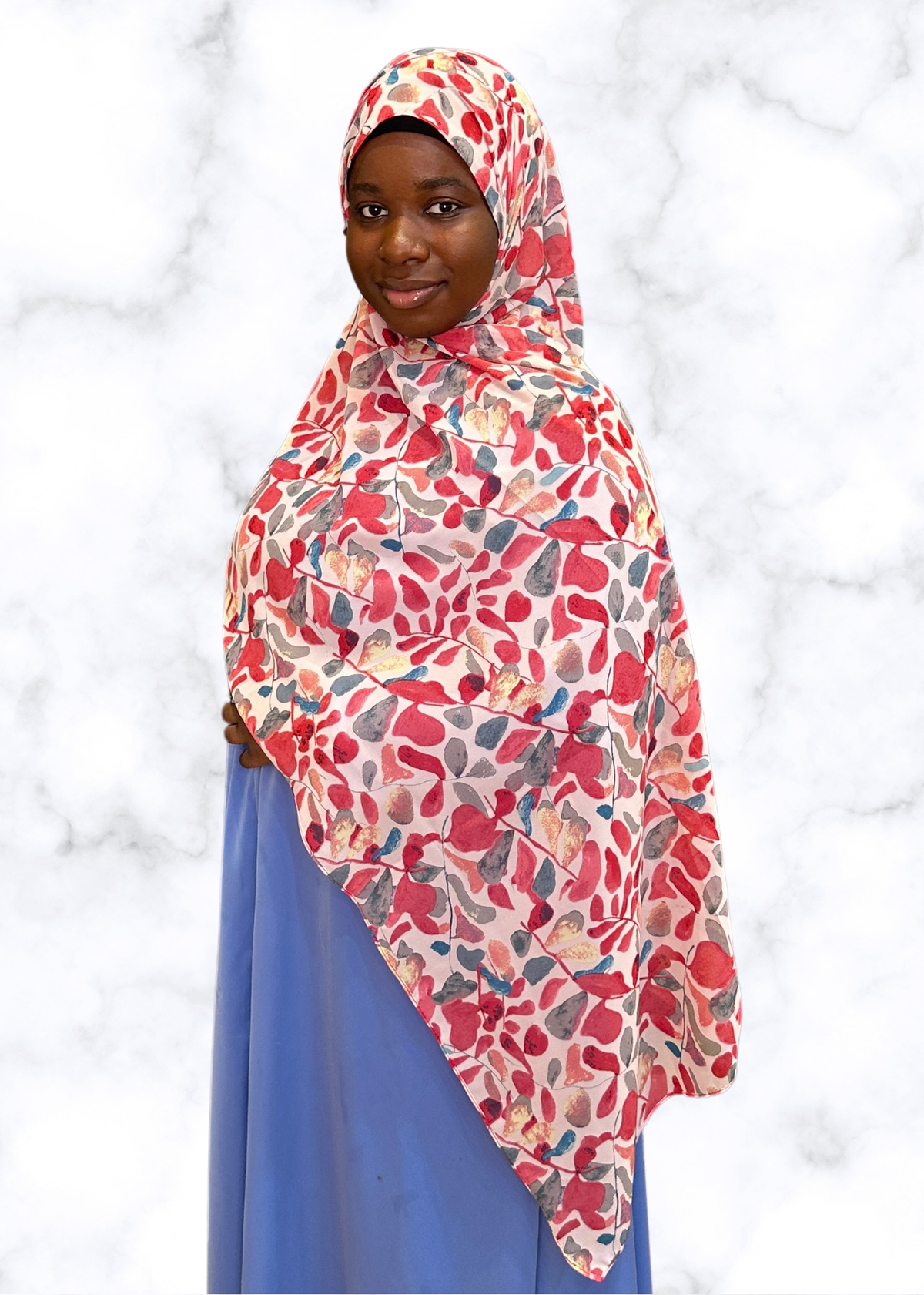 Autumn Sunset - Chiffon Printed Hijab