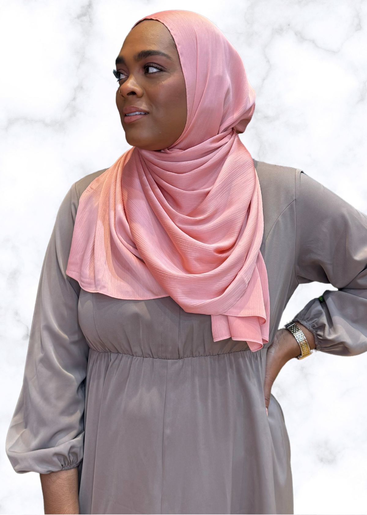 Flamingo - Luxe Silk Hijab