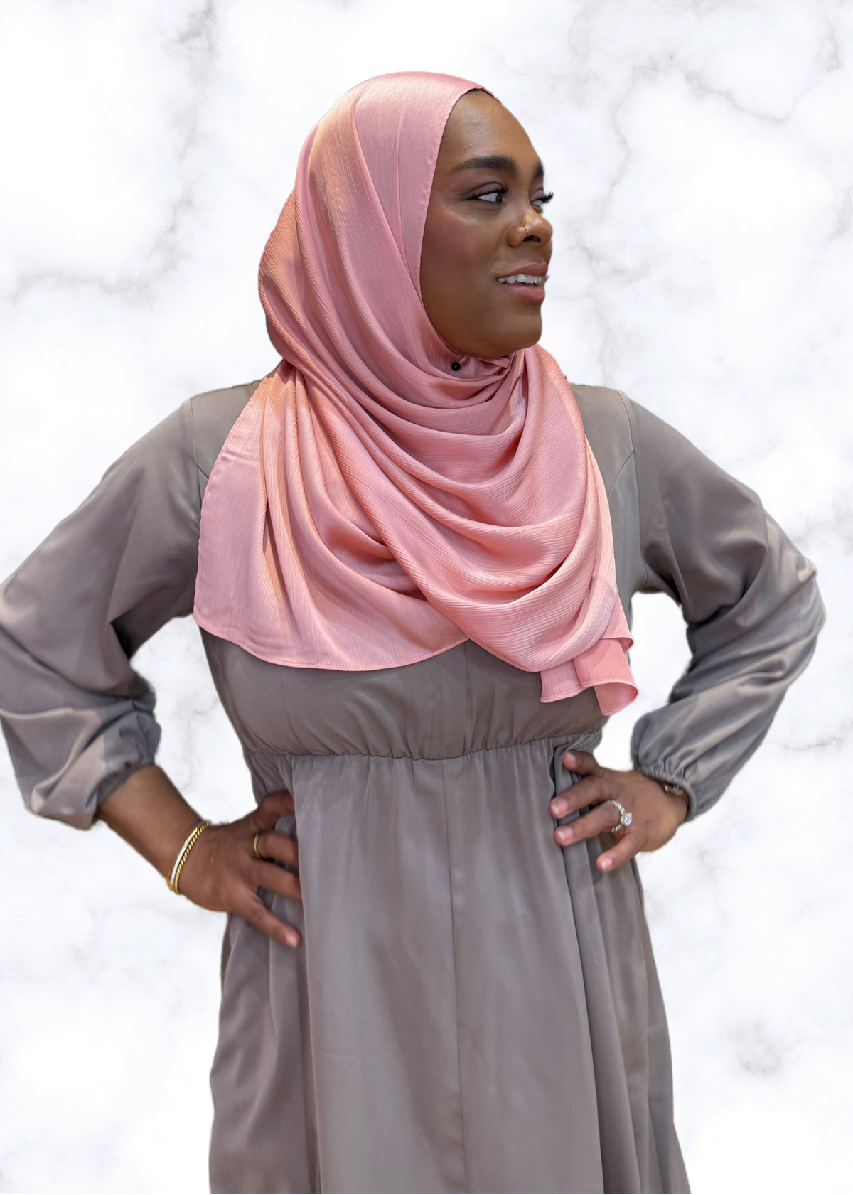 Flamingo - Luxe Silk Hijab