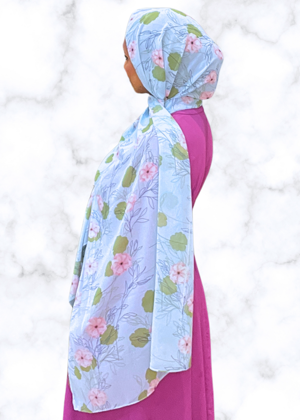 Lily Breeze - Chiffon Printed Hijab