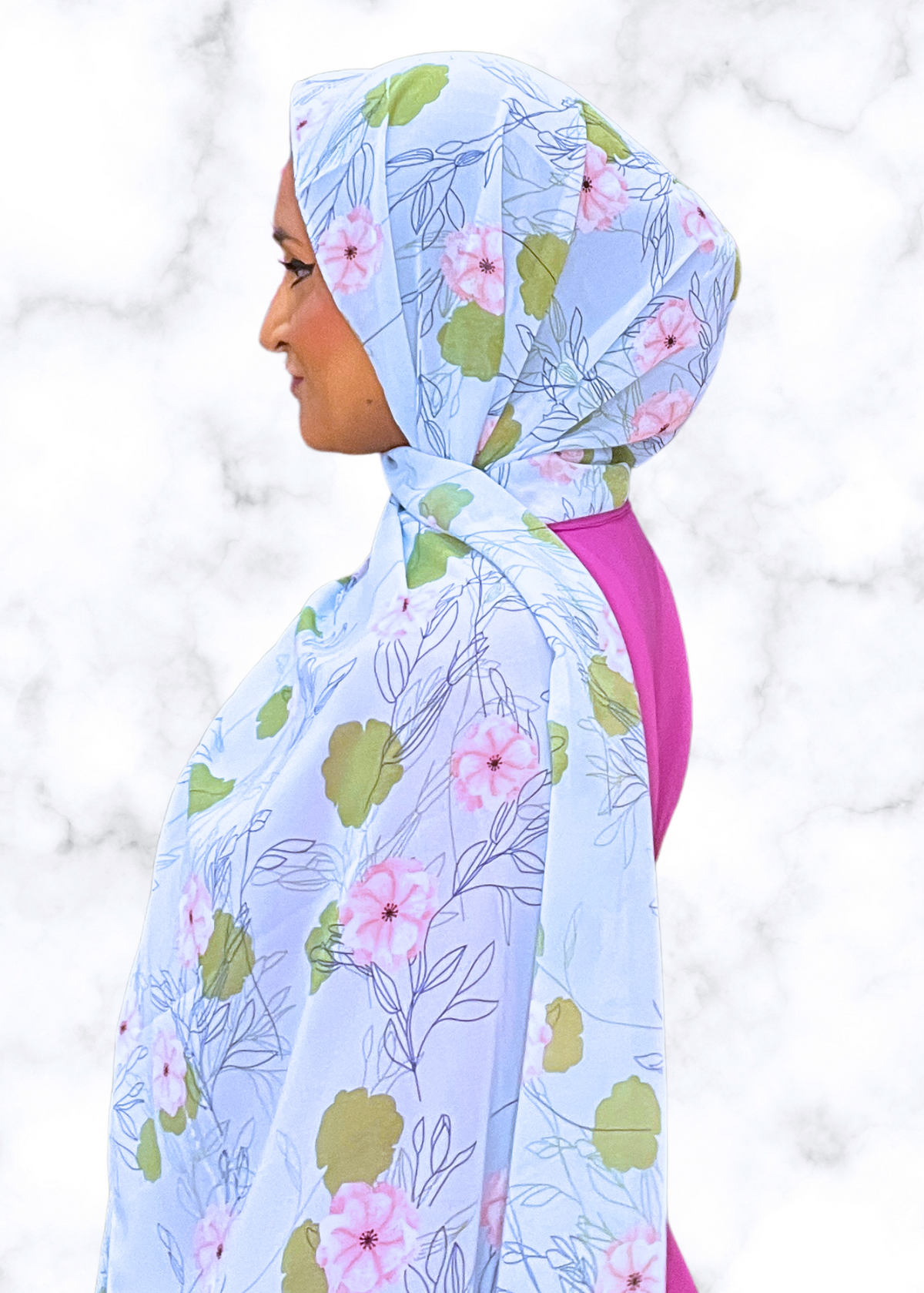 Lily Breeze - Chiffon Printed Hijab