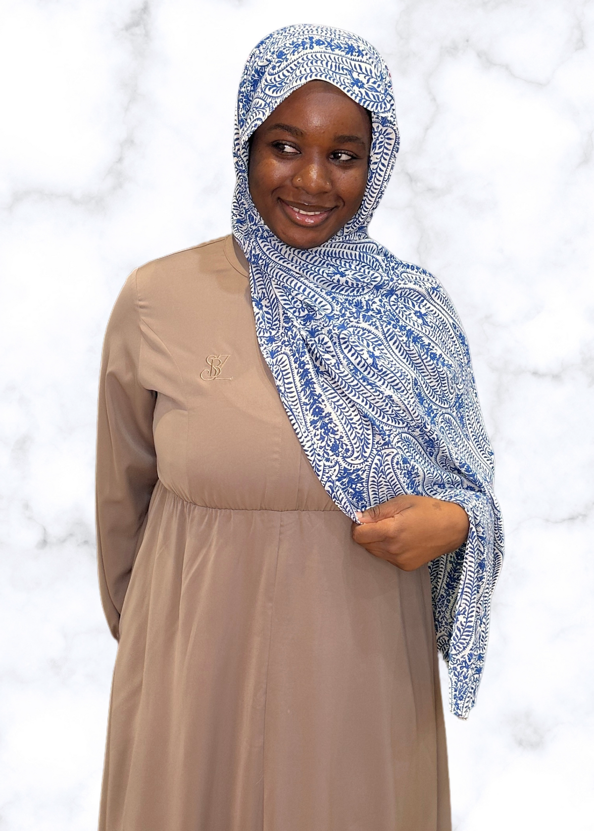Blue City - Chiffon Printed Hijab
