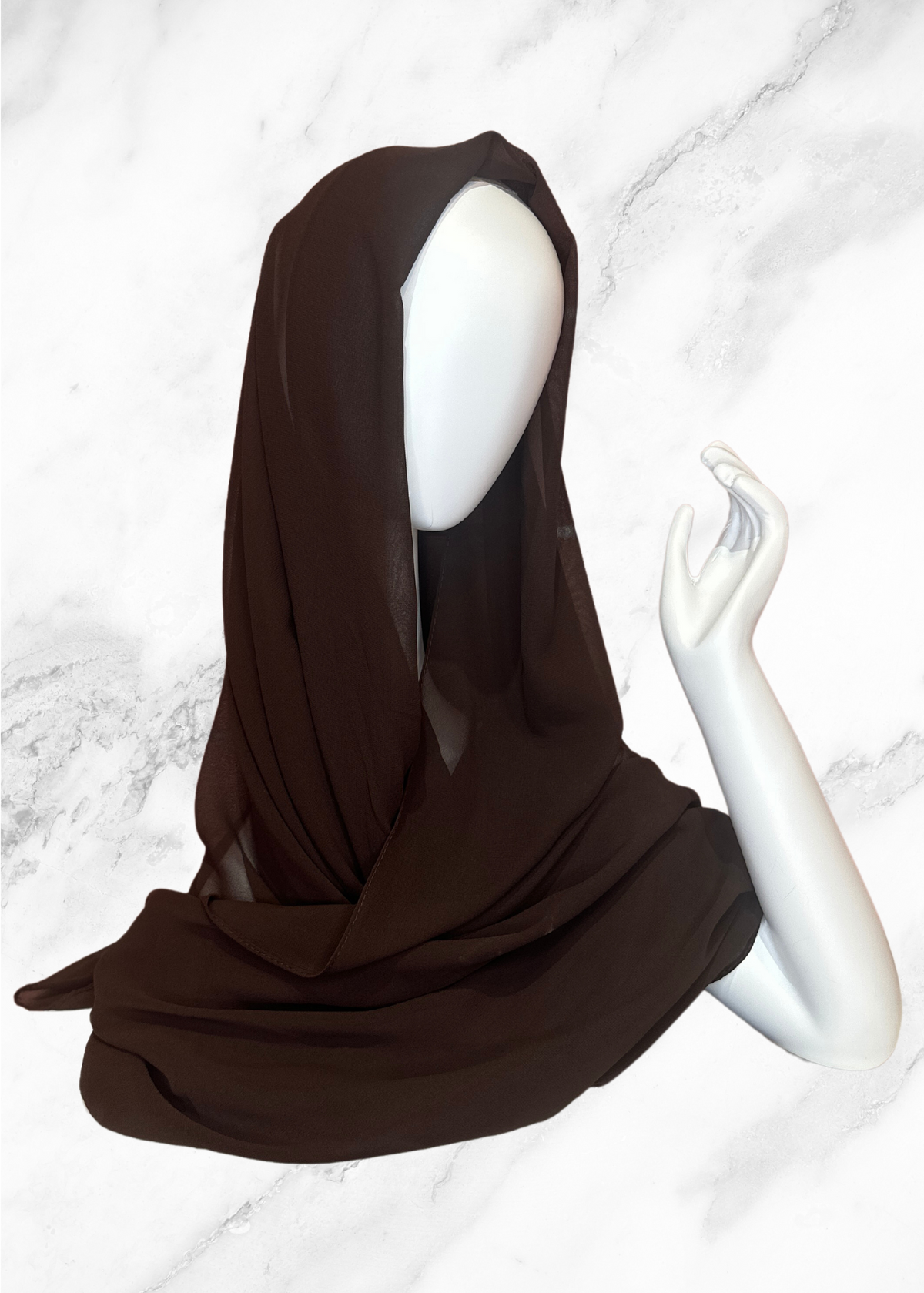 Hickory - XL Premium Chiffon Hijab