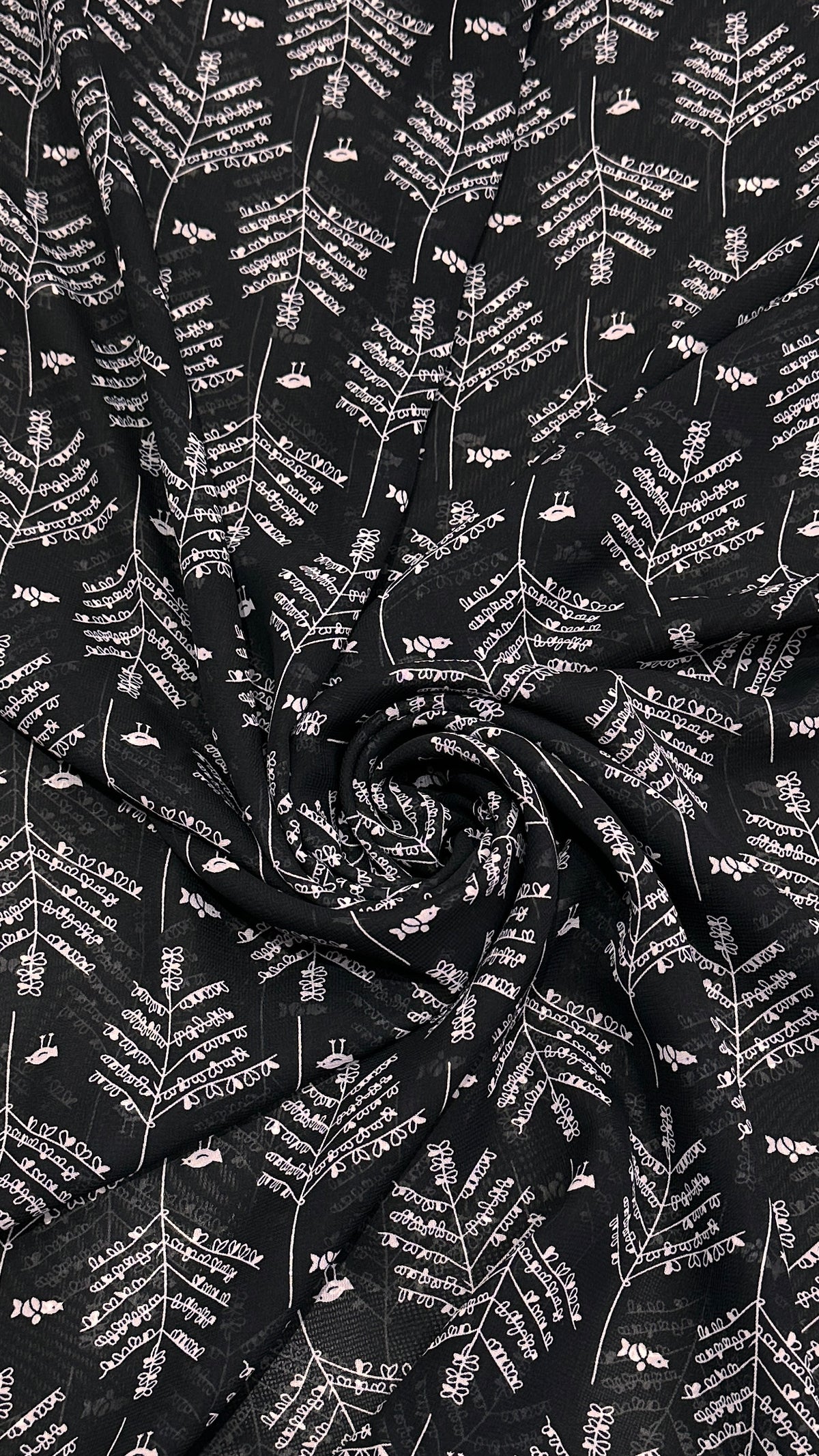Birds Eye View - Chiffon Printed Hijab