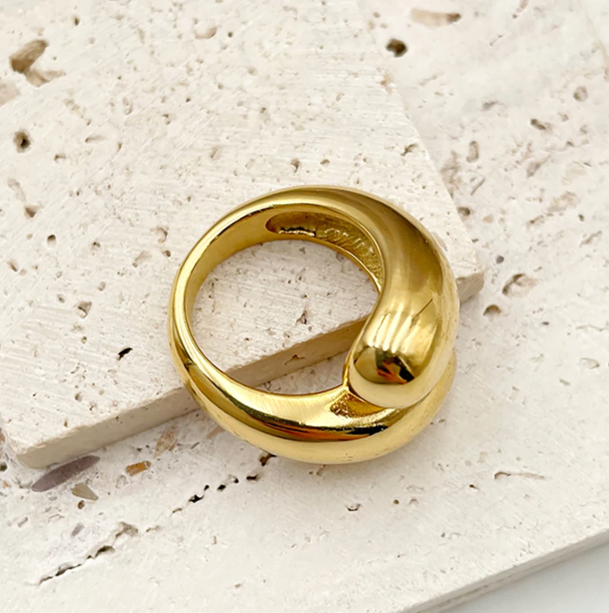 Chunky Gold Ring