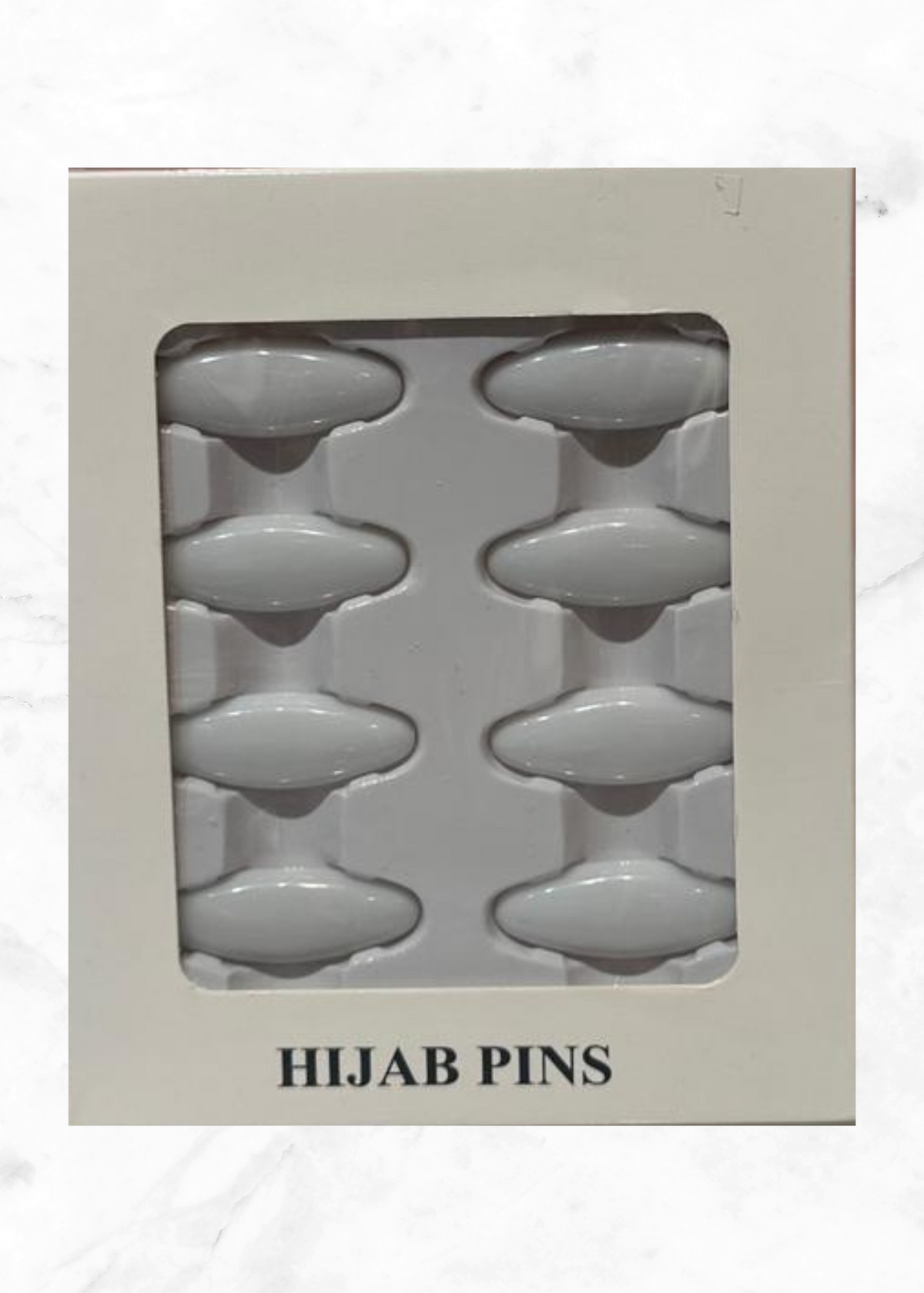 Hijab Pins - White