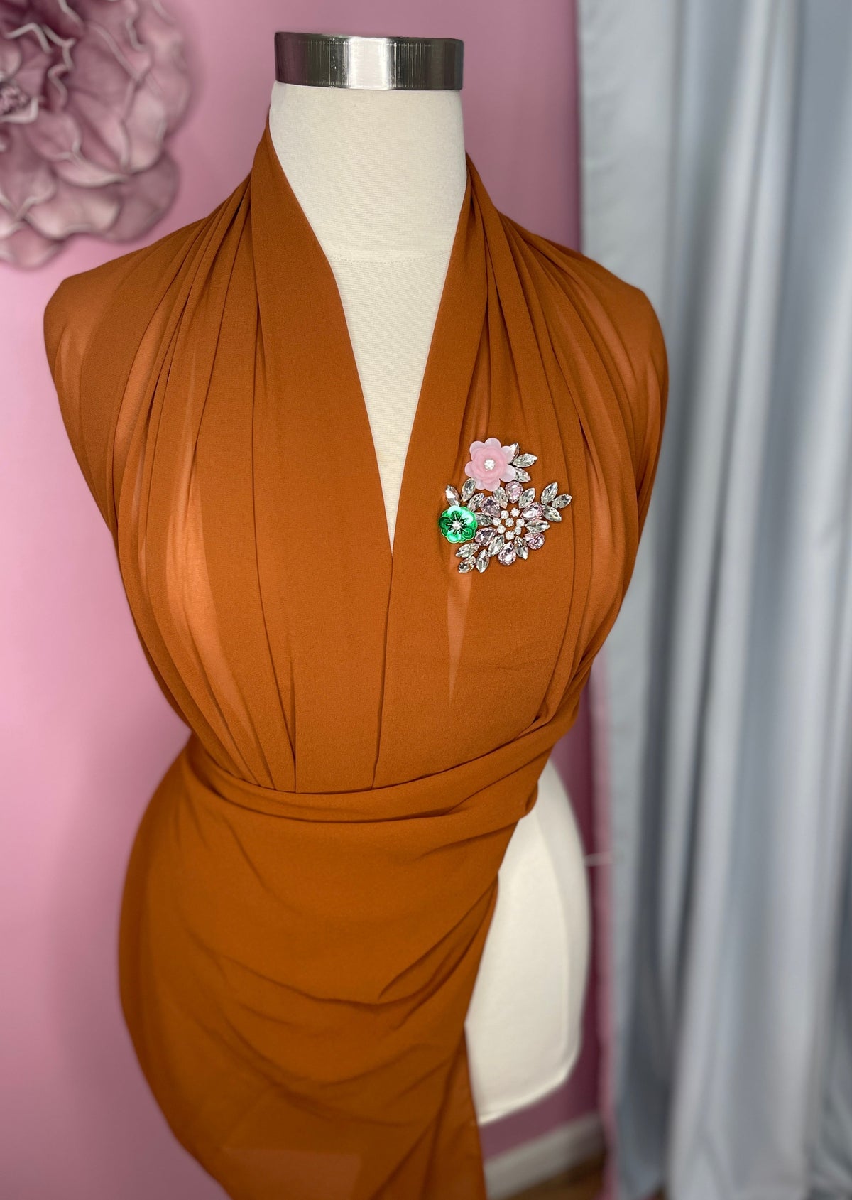 Savanna - Diamond Encrusted Hijab