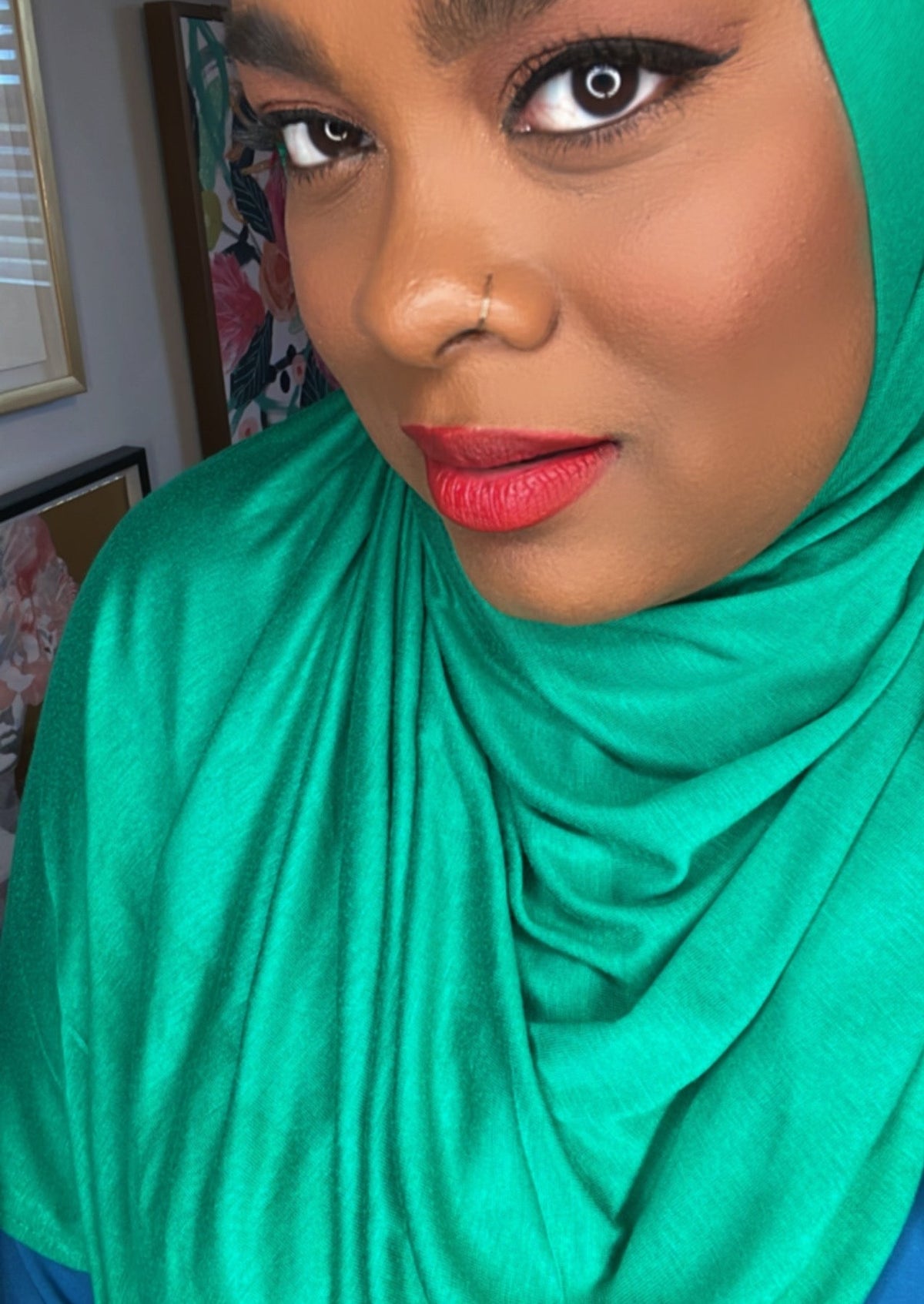 Jade Green- XL Jersey Knit Hijab