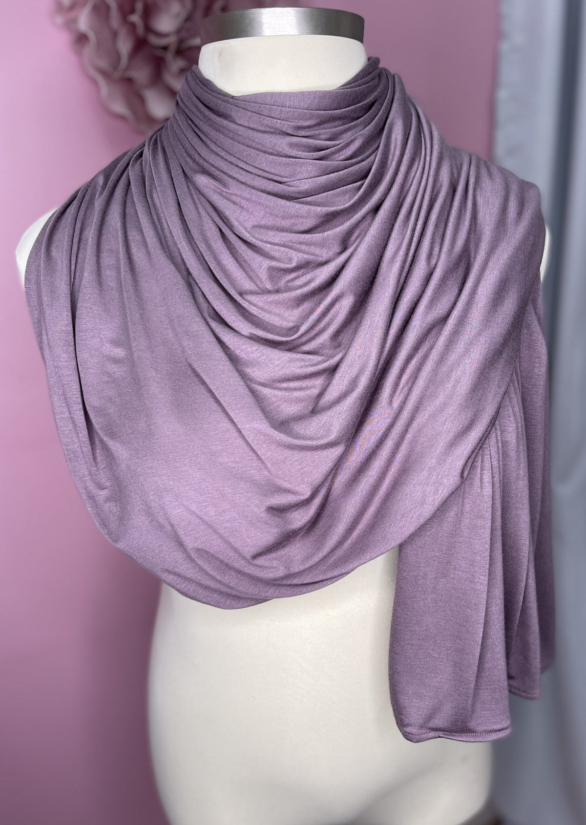 Antique Lavender - XL Jersey Knit Hijab