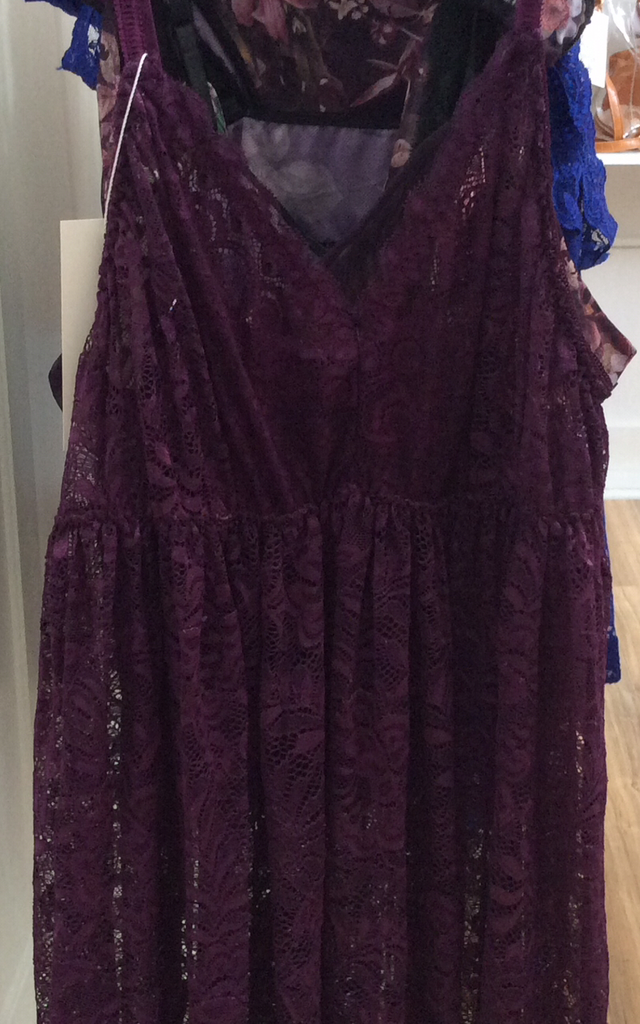 Purple Lace Nightie - Styled by Zubaidah