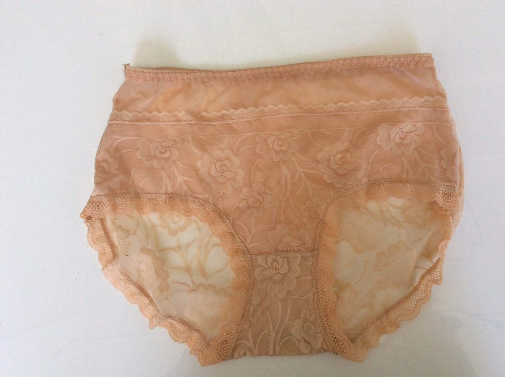 Peach Lace Boy Shorts - Styled by Zubaidah