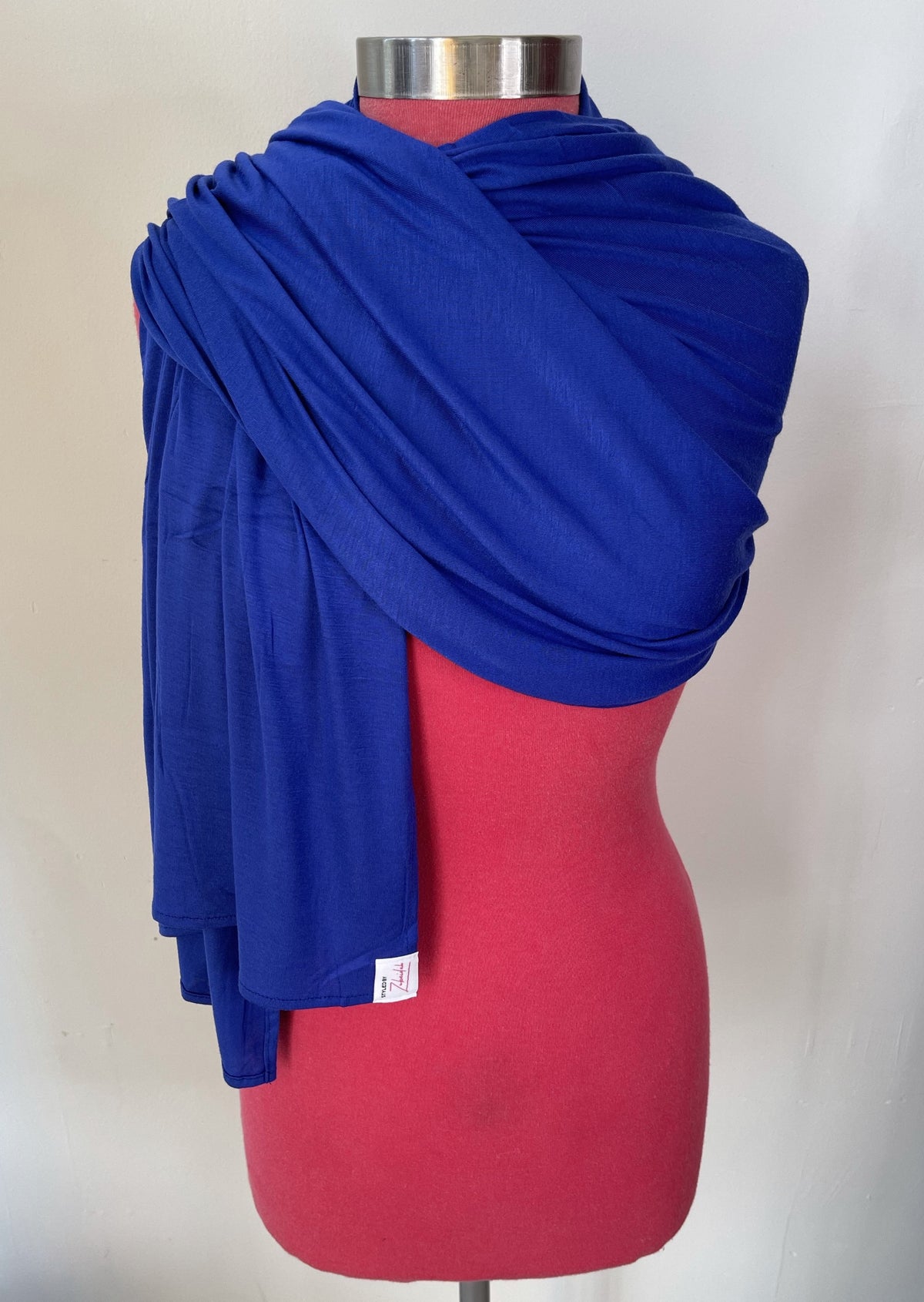Cobalt - XL Jersey Knit Hijab