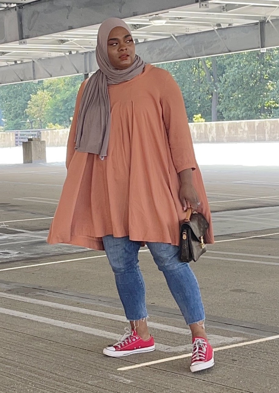 Apricot Umbrella Tunic