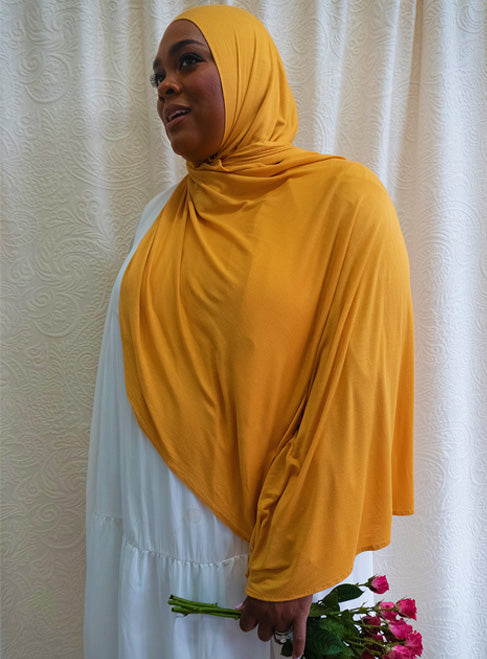 Marigold - XL Jersey Knit Hijab