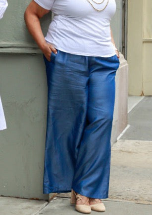 Tencel Palazzo Pant - Styled by Zubaidah